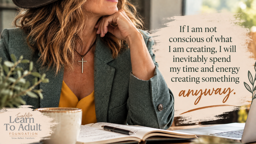 If I am not conscious of what I am creating